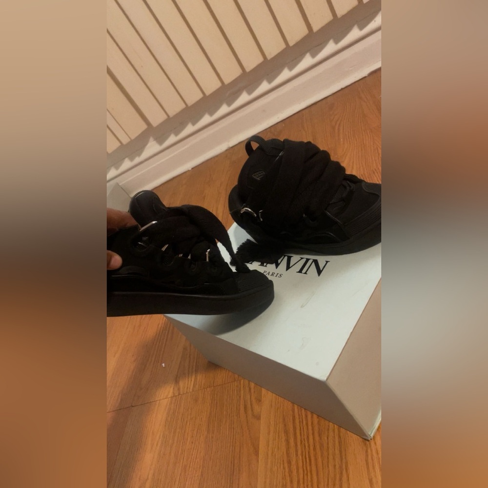 Lanvin Curb Sneakers Willing To Negotiate